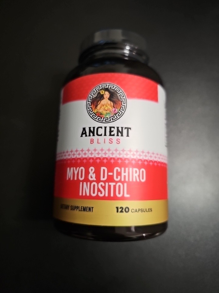 Ancient Bliss Myo & D-Chiro Inositol 2000mg/50mg 120 Capsules 30 Servings NEW