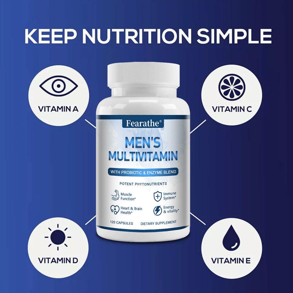 Men’s Multivitamin Highest Potency Daily Vitamins & Minerals Supplement