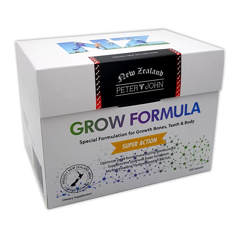 PETER & JOHN NEW ZEALAND Grow Formula 200 Capsules