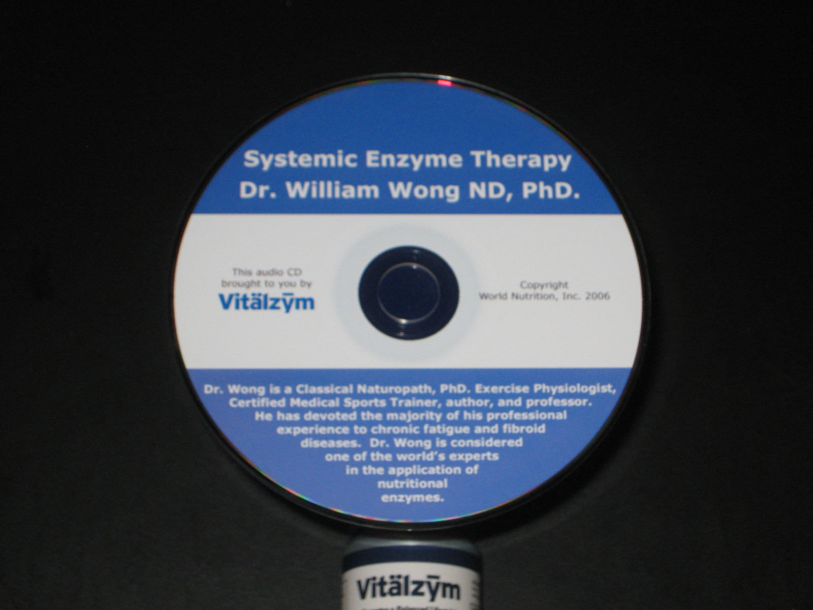 VITALZYM, SYSTEMIC ENZYME, SERRAPEPTASE, HELP RID BODY OF EXCESS FIBRIN, FREE CD