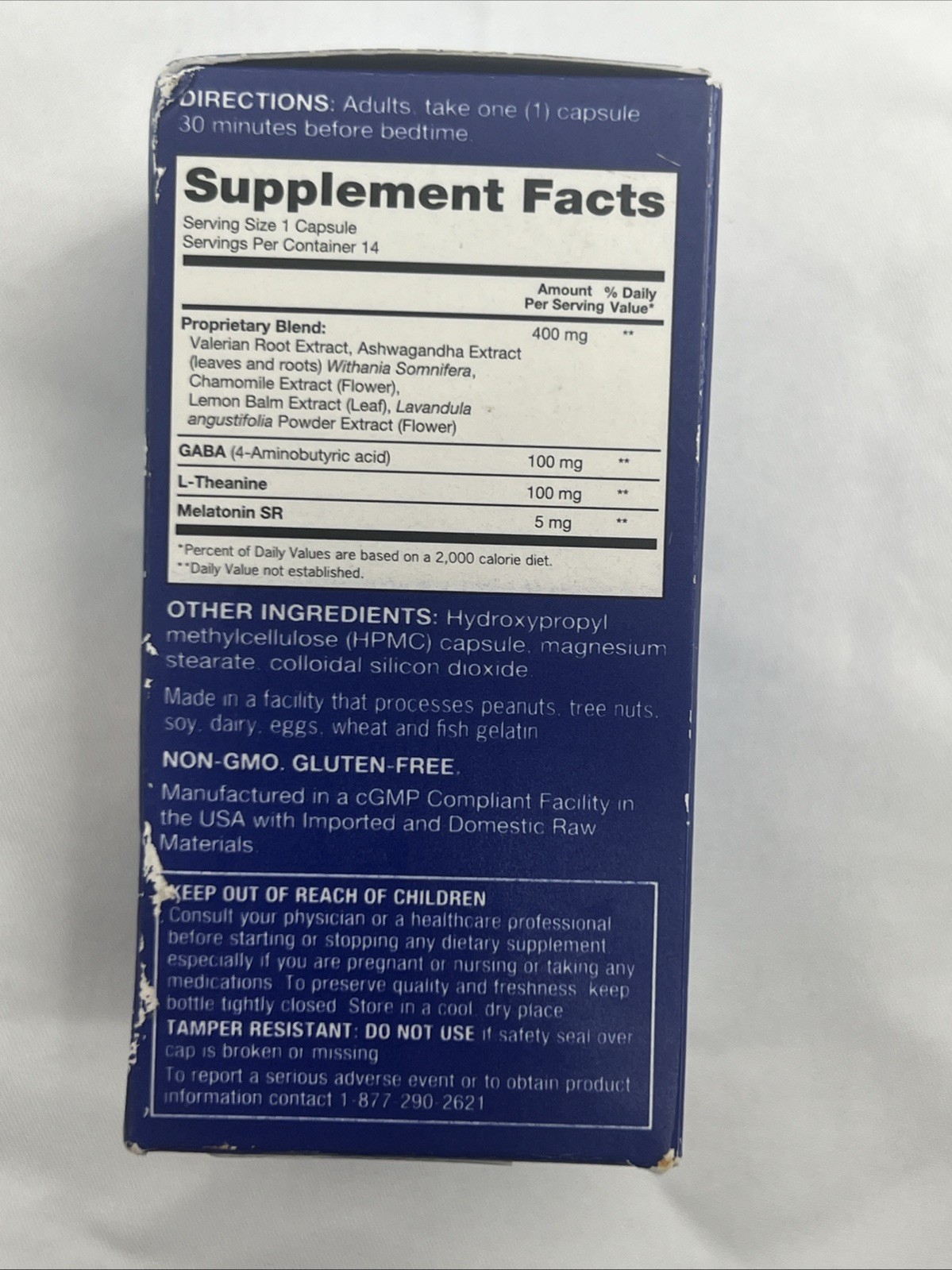 NEW! Qunol Sleep Support Dietary Supplement 14 CAPSULES Exp 1/27