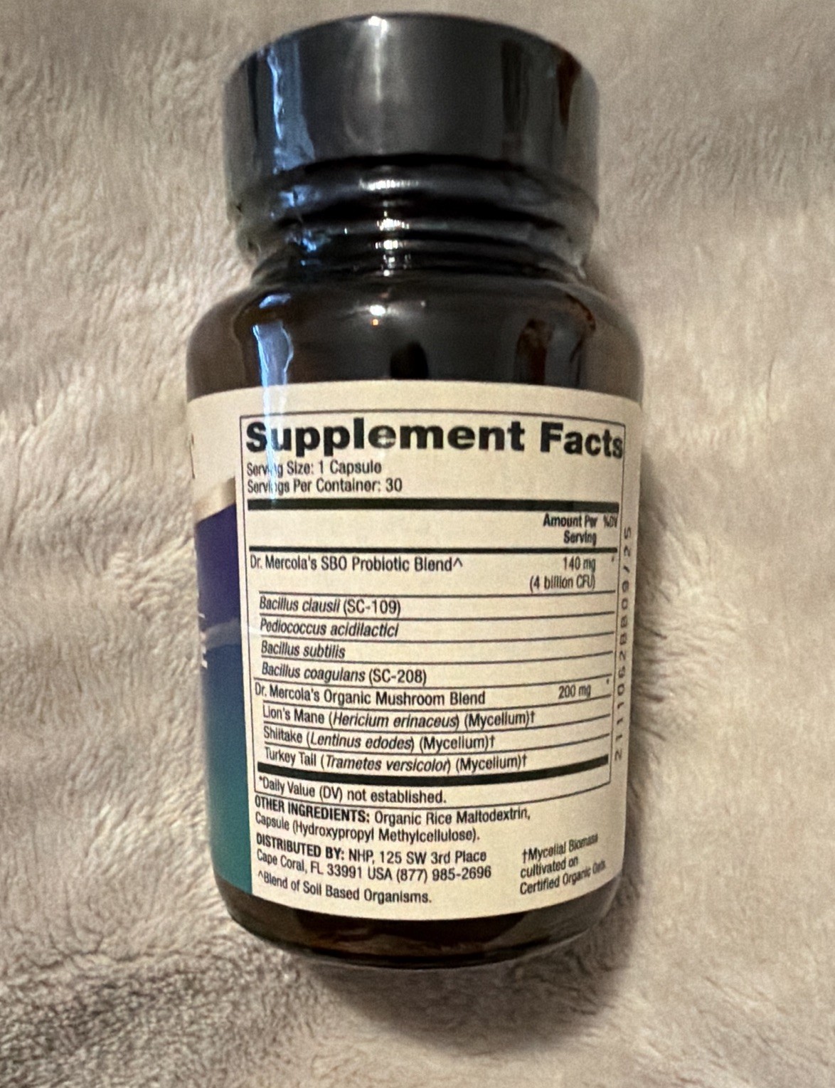 Dr. Mercola Complete Spore Restore SBO Probiotic Organic 4 Billion CFU 30 ct