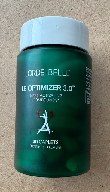Lorde & Belle LB Optimizer 3.0 NRF2 Dietary Supplement 30 Caplets Exp 12/20/2026
