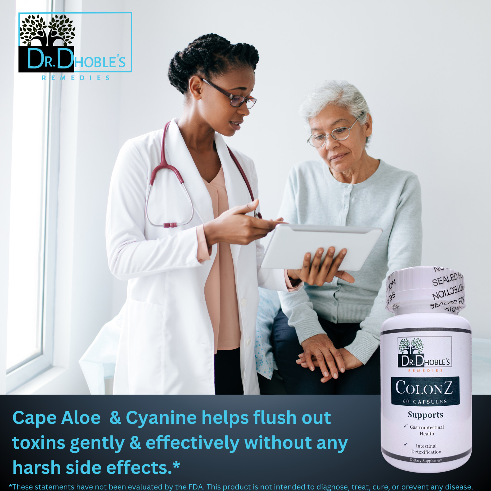 ColonZ Herbal Colon Cleanser, Cleanses, Detoxify, Remove Toxins, Herbal Laxative