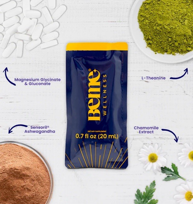 Beme Magnesium Drink For Sleep Melatonin free Magnesium Mood Boost 09/2026 EXP🍍