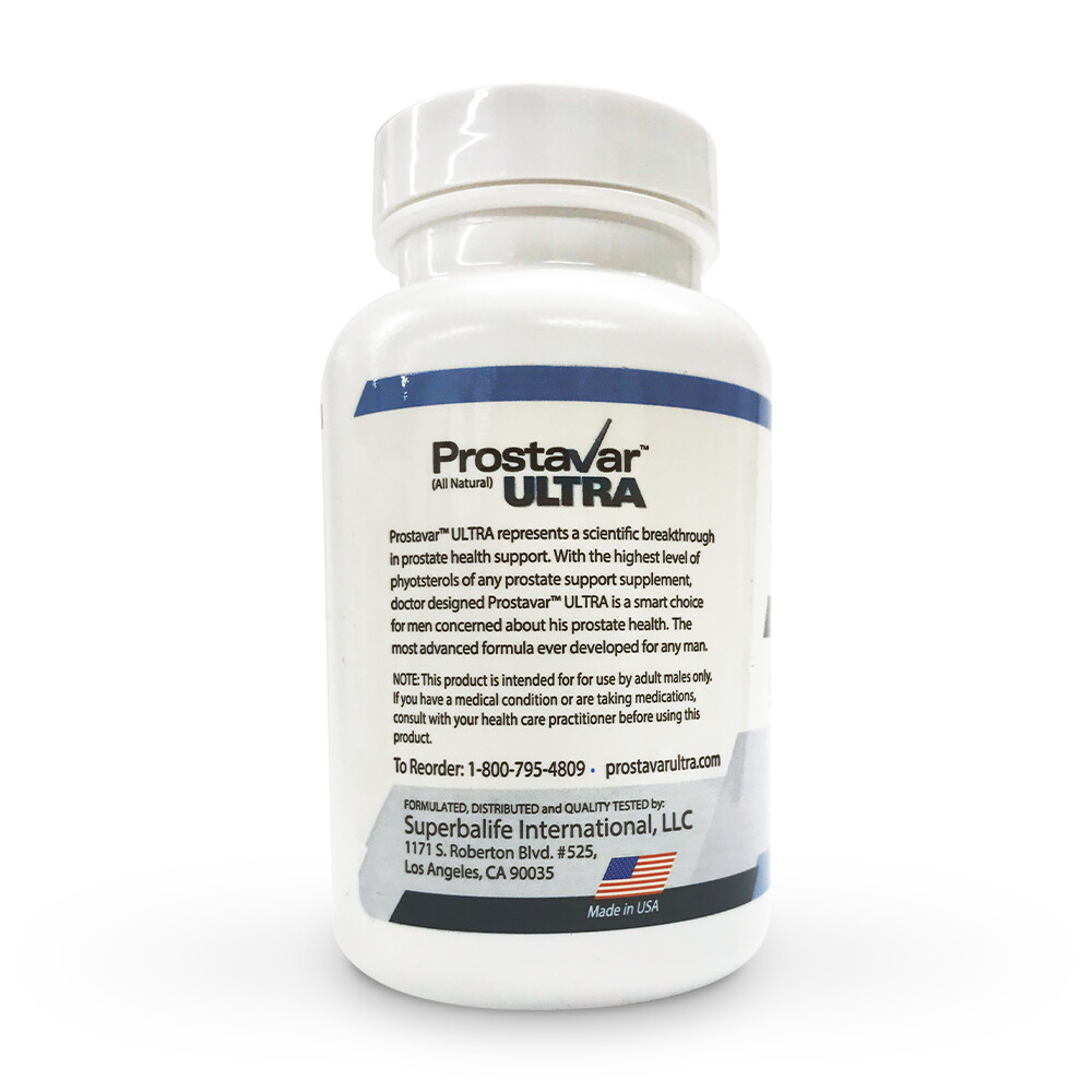 1 Bottle New Improve From Maker of Original Prostavar Ultra Prostate Support 625
