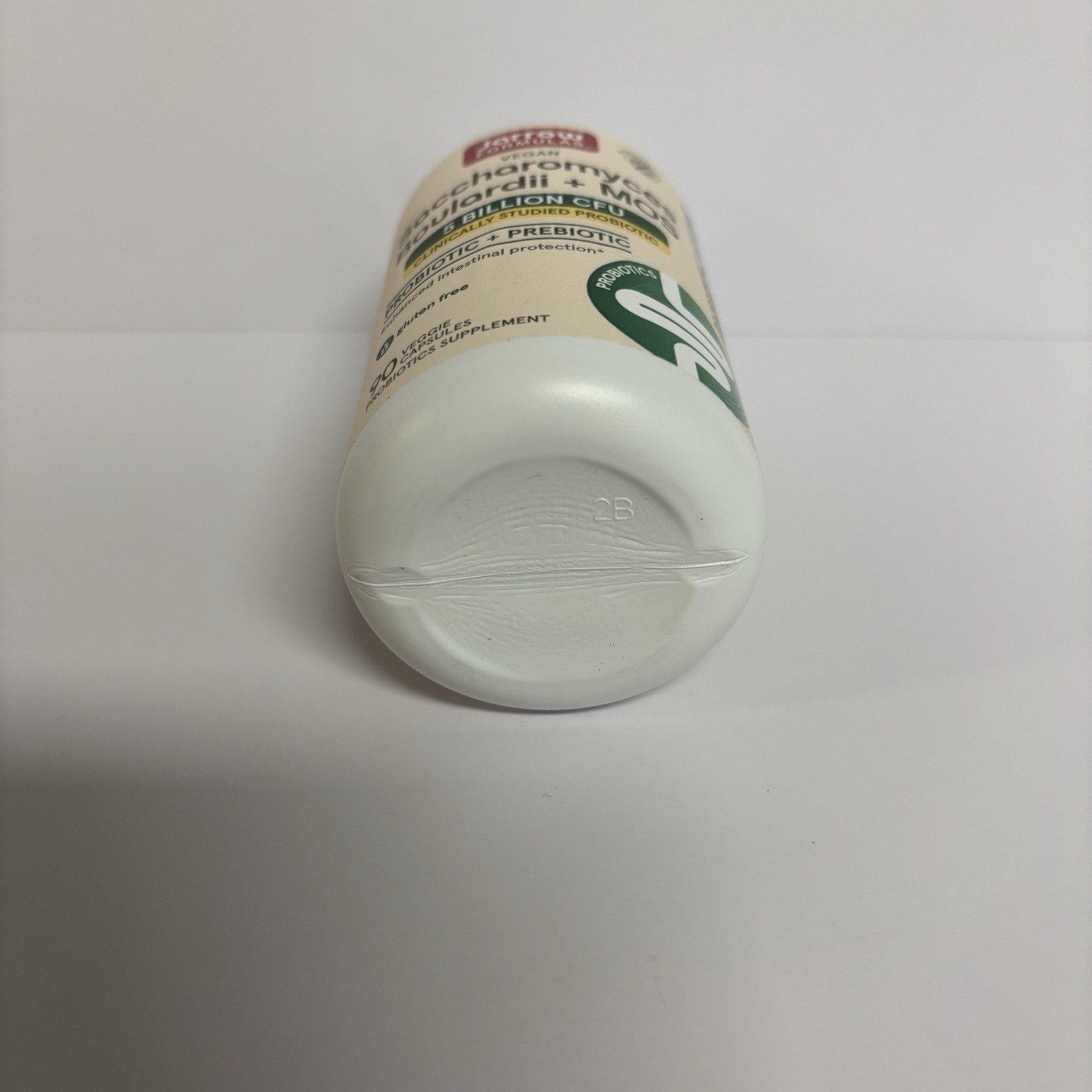 Jarrow Formulas Saccharomyces Boulardii + MOS 5 Billion CFU 90 Veggie Capsules