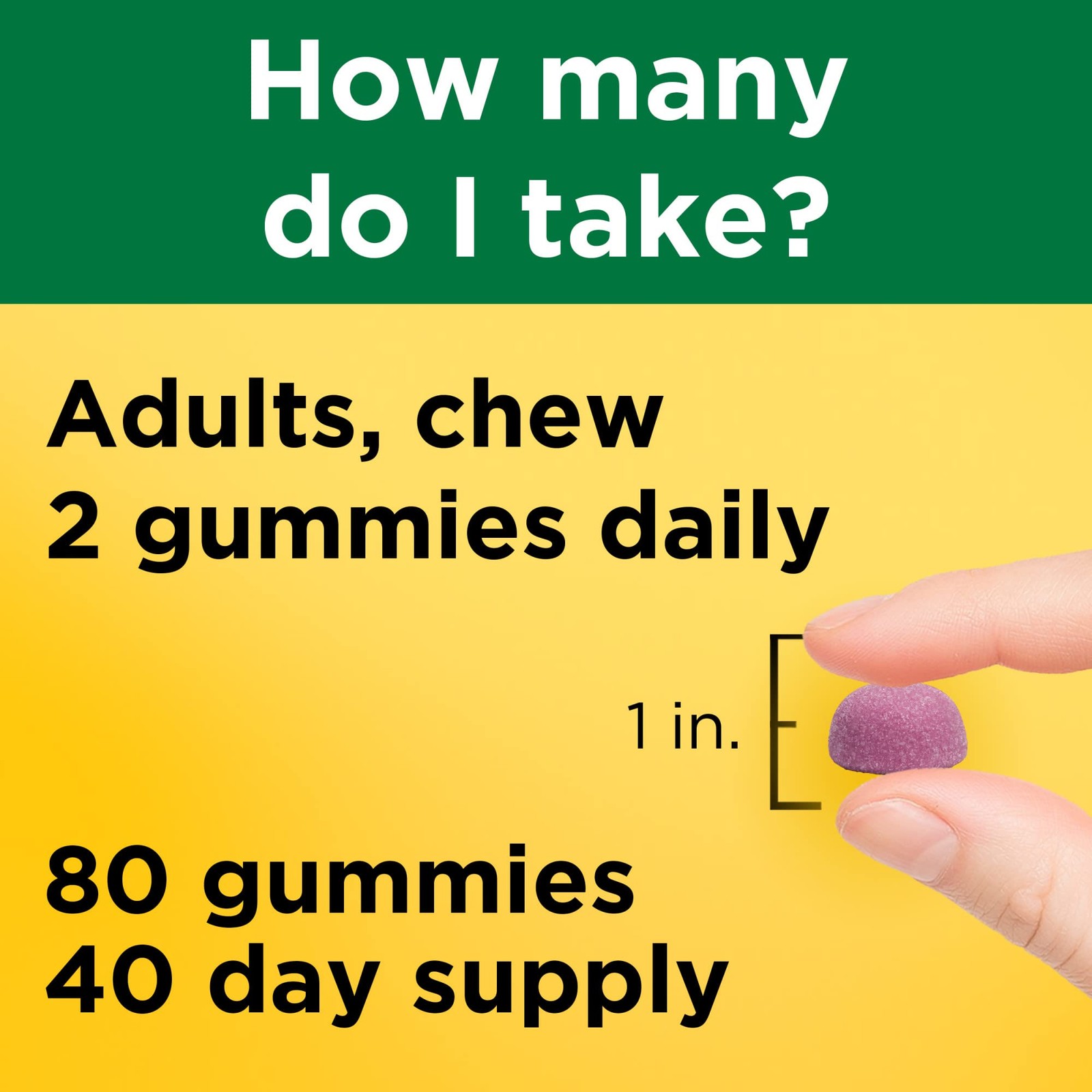 Nature Made Calcium Gummies 500 mg Per Serving with Vitamin D3, Dietary