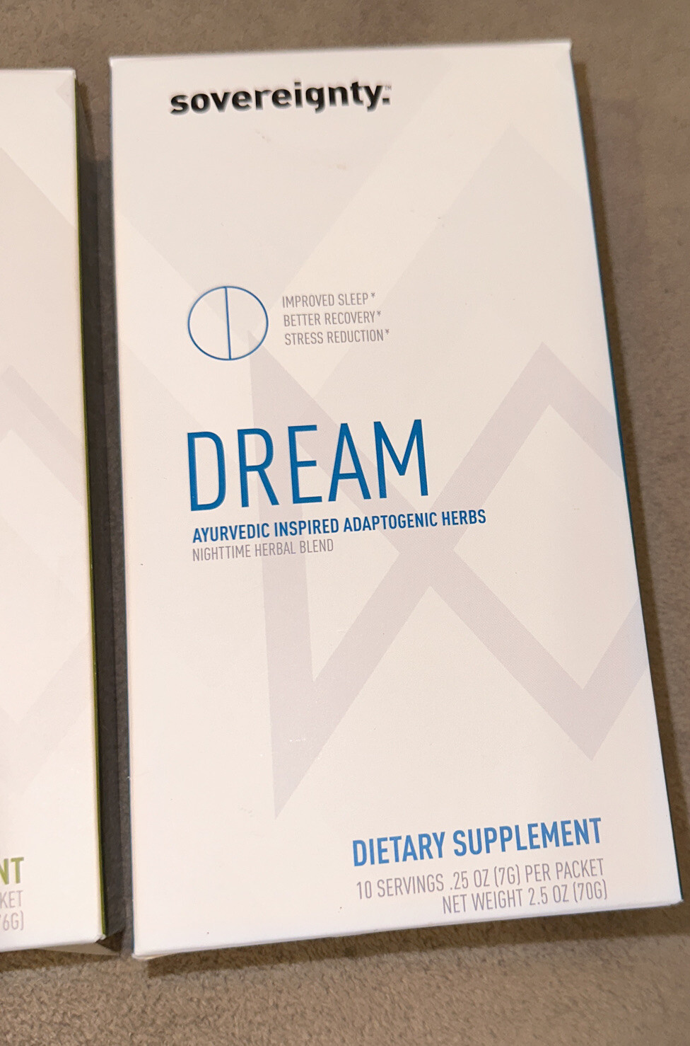 Sovereignty 1-pc Dream + 1-pc Purpose Dietary Supplement