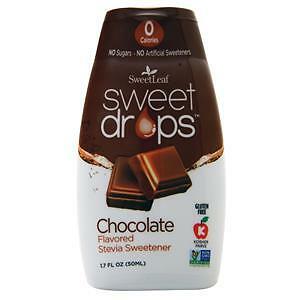 Sweetleaf Sweet Drops – Flavored Stevia Sweetener Chocolate 1.7 fl.oz