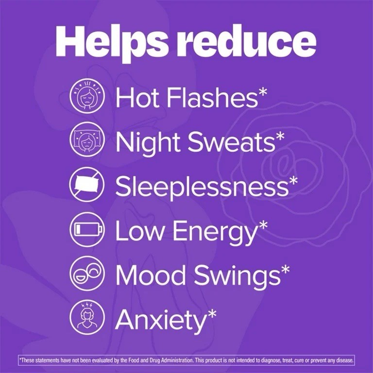 Cystex Menopause Wellness Powder Drink Mix | Berry Flavor | 1.8 Oz
