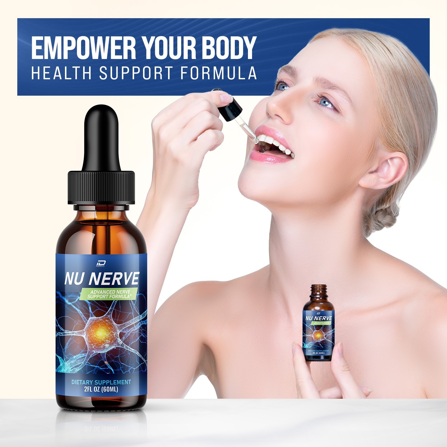 (2 Pack) Nu Nerve – NuNerve Extra Strength All Natural Healthy Organic Support
