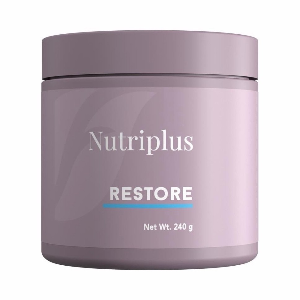 FARMASI Nutriplus Restore Powder Vitamin D Calcium Iron Zinc Magnesium 240g