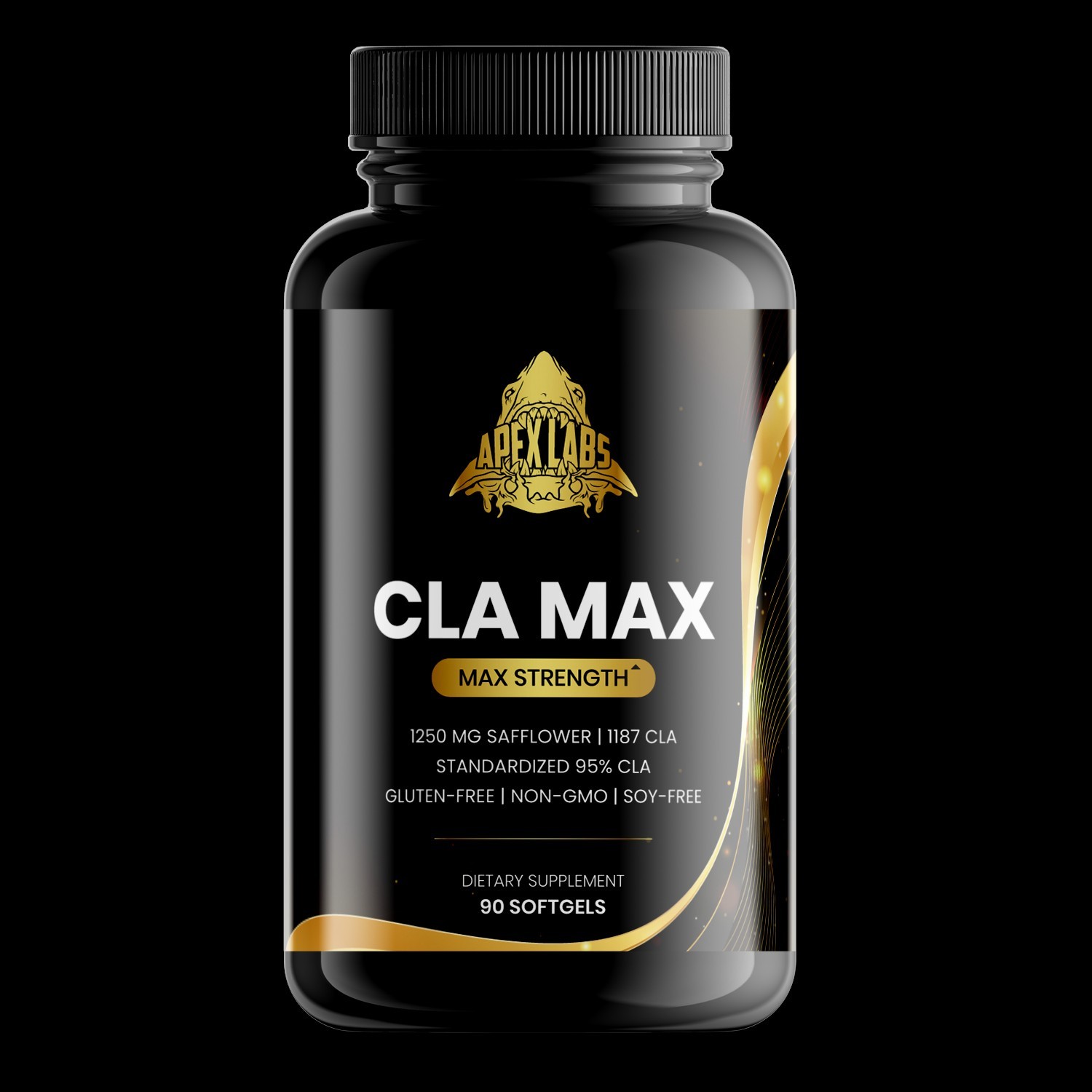 Apex Labs CLA Softgels – Conjugated Linoleic Acid – 2000mg Per Serving