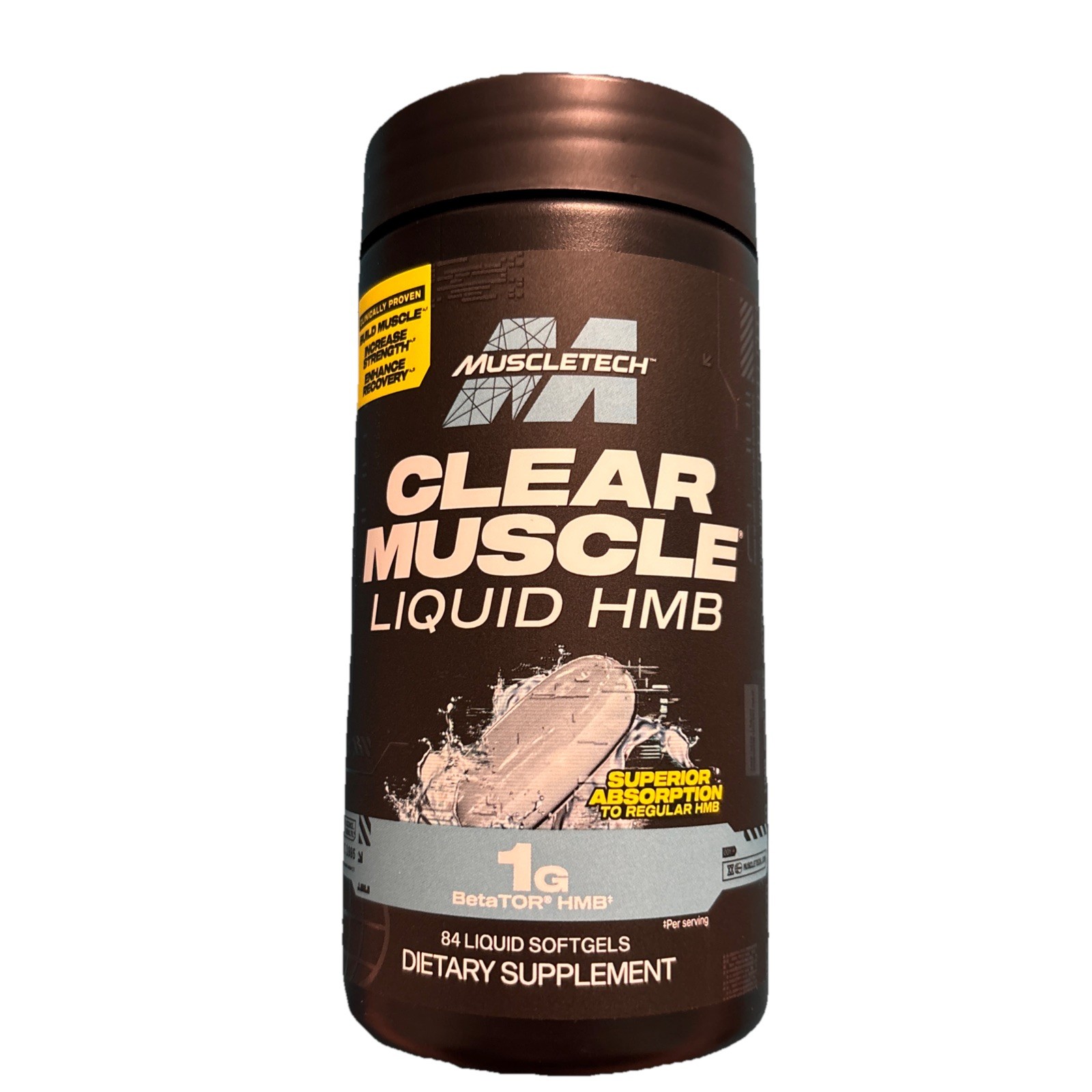 MuscleTech Clear Muscle Post Workout Recovery, Muscle Builder for Men & Women –
