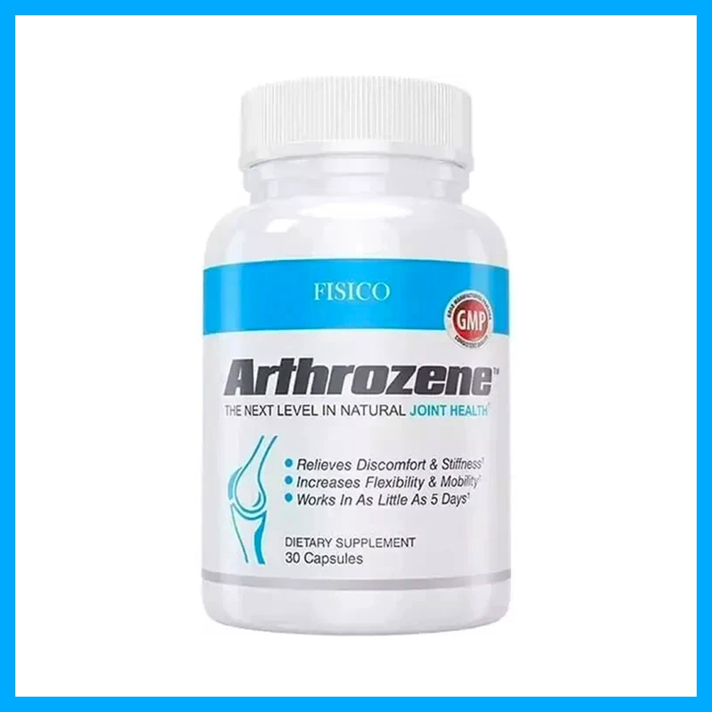 Fisico Arthrozene Natural Joint Support Supplement 30 Capsules (Pack of 5) – NEW