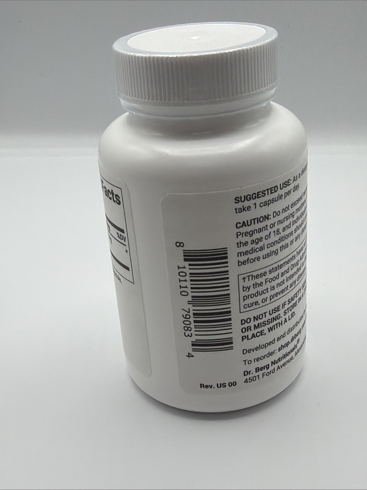 Dr. Berg TUDCA Liver & Gut Support 250mg, 30 Capsules EXP 07/27