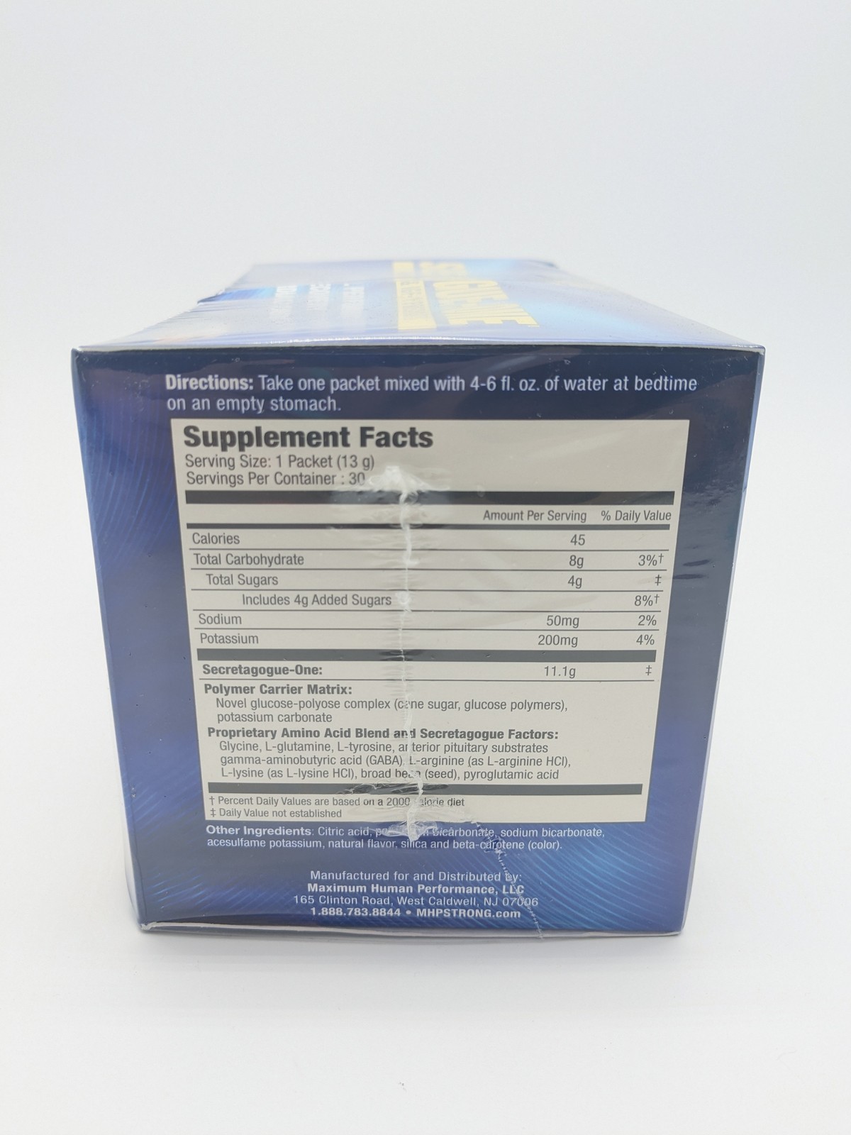 MHP Secretagogue-one Human Growth Factors & IGF-1 Precursors Powder Drink Mix