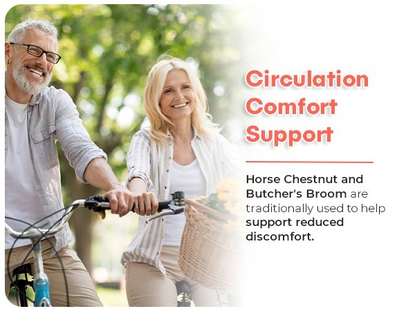 CIRCULATION SUPPORT – Vein & Blood Flow Support Supplement