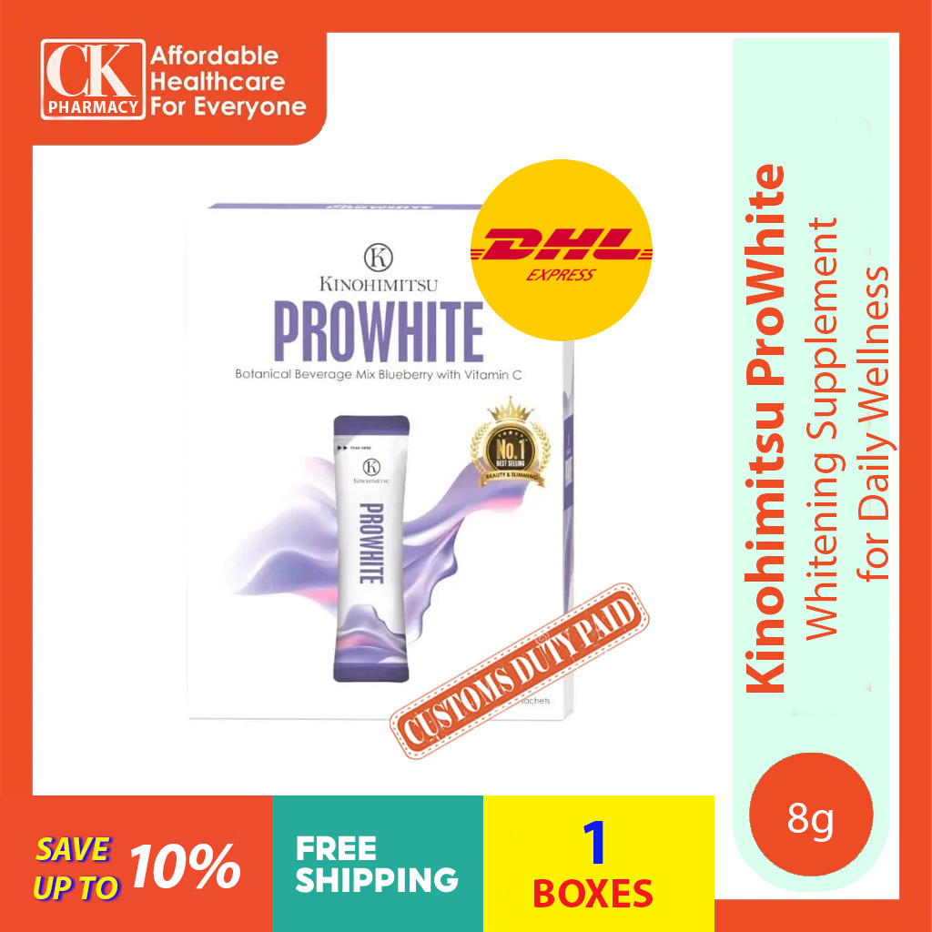 2 X Kinohimitsu ProWhite 8g (30 sachets ) for Brighten Skin NEW Original