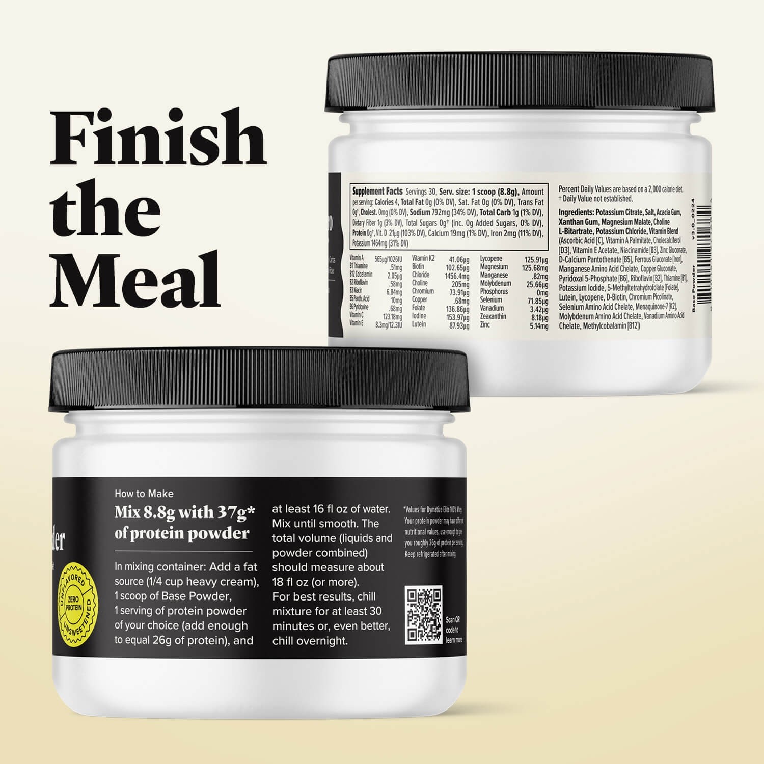 Keto Chow Base Powder