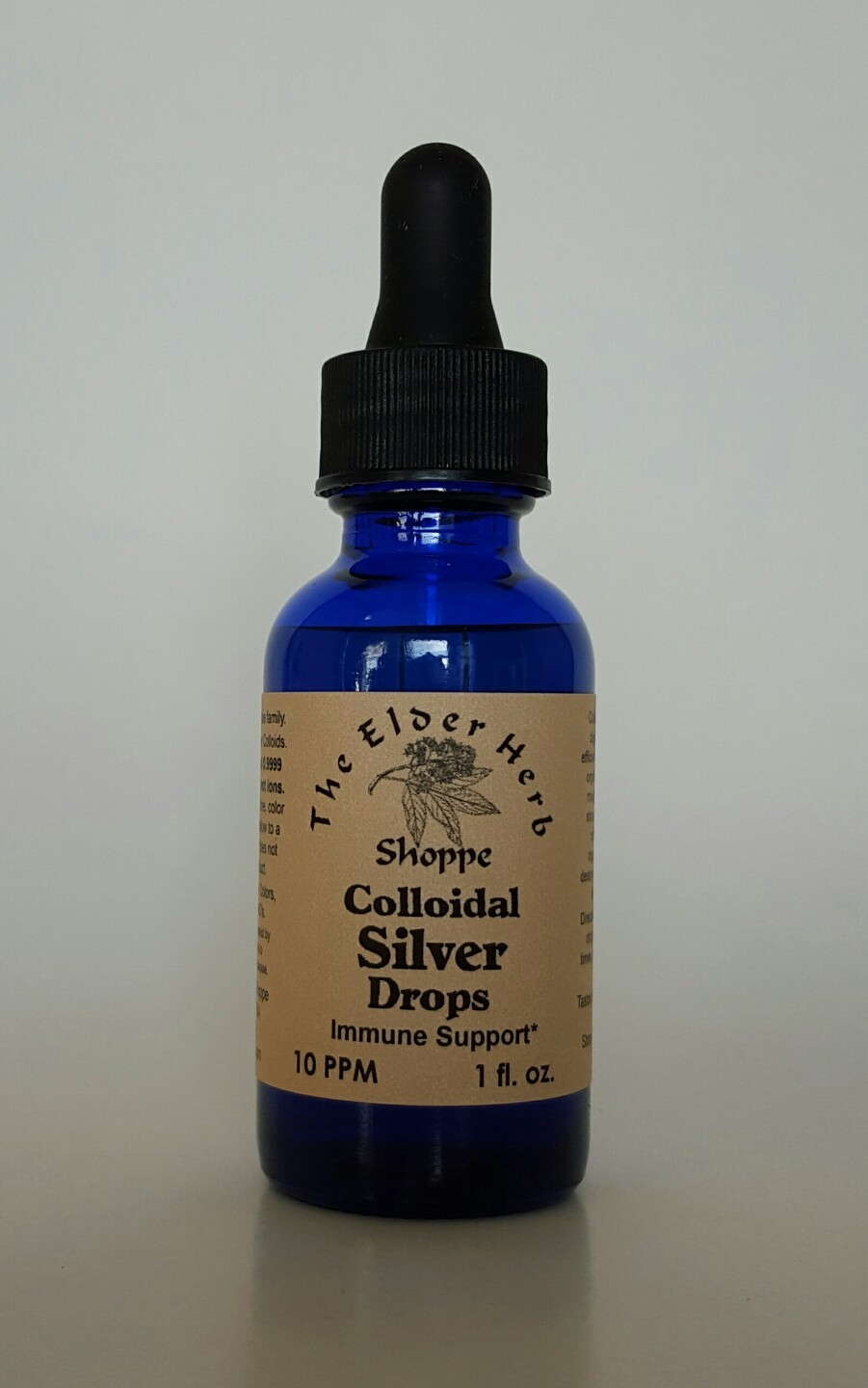 Colloidal Silver (Nano) Drops 1 oz. – 10 ppm -The Elder Herb Shoppe
