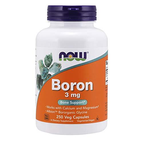 NOW FOODS Boron 3 mg – 250 Veg Capsules