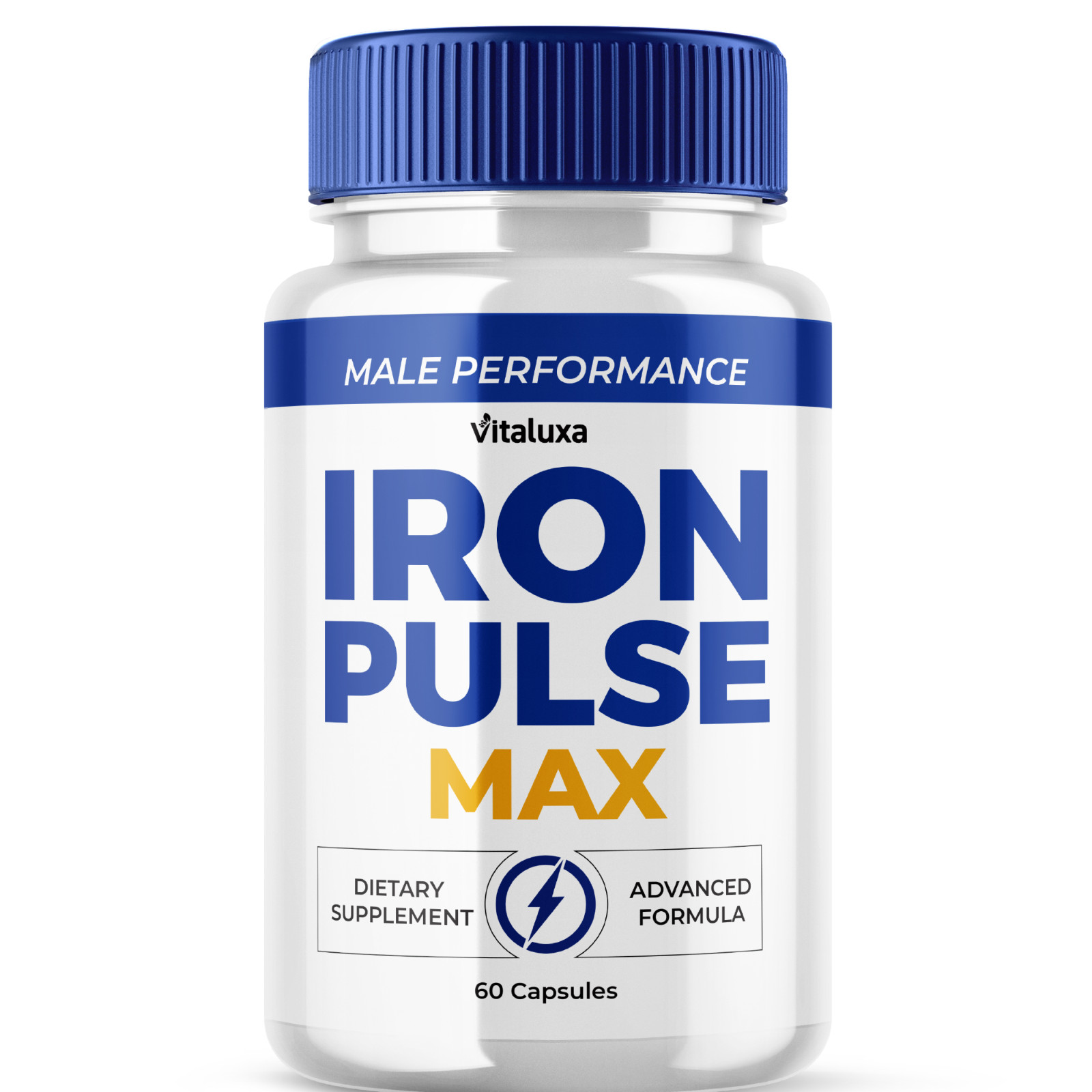 Iron Pulse Male Energy Pills, IronPulse for Men Health (60 Capsules)