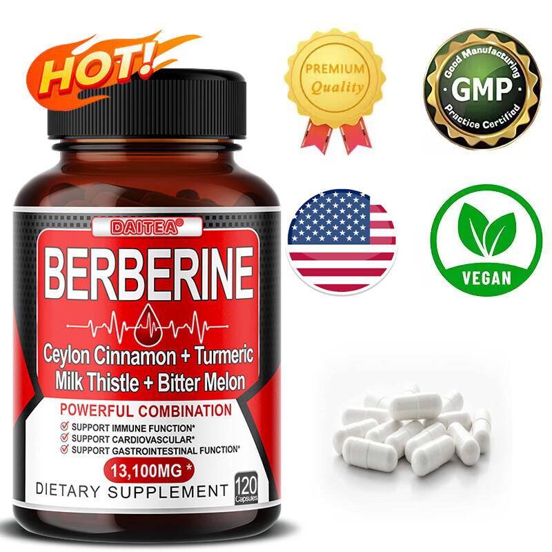 Berberine HCl 13,100mg – High Potency Berberine Supplement – Ceylon Cinnamon