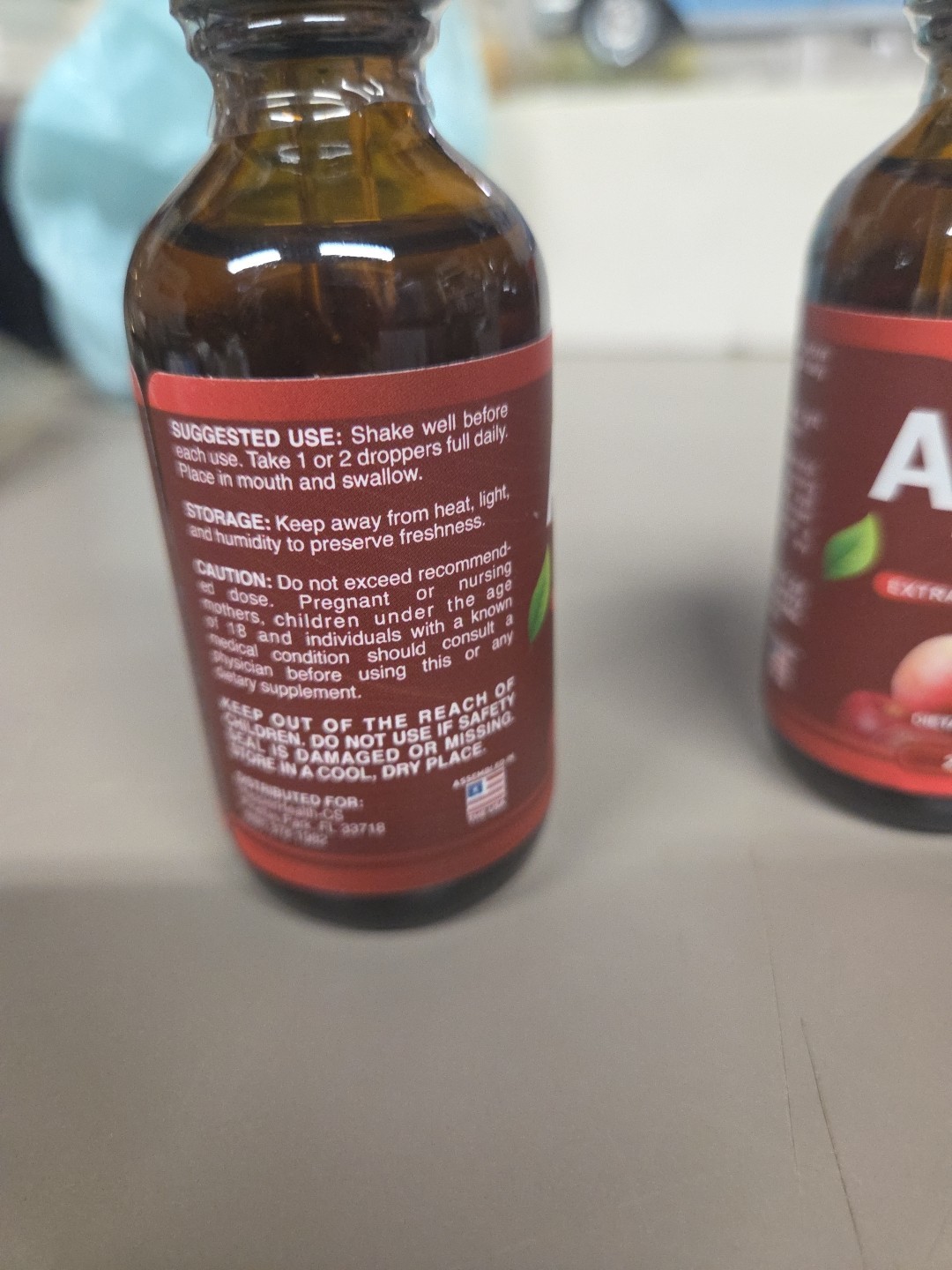 2 Pack Apple Keto Drops Dietary Supplement Extra Strong Formula, 2 oz (60ml)