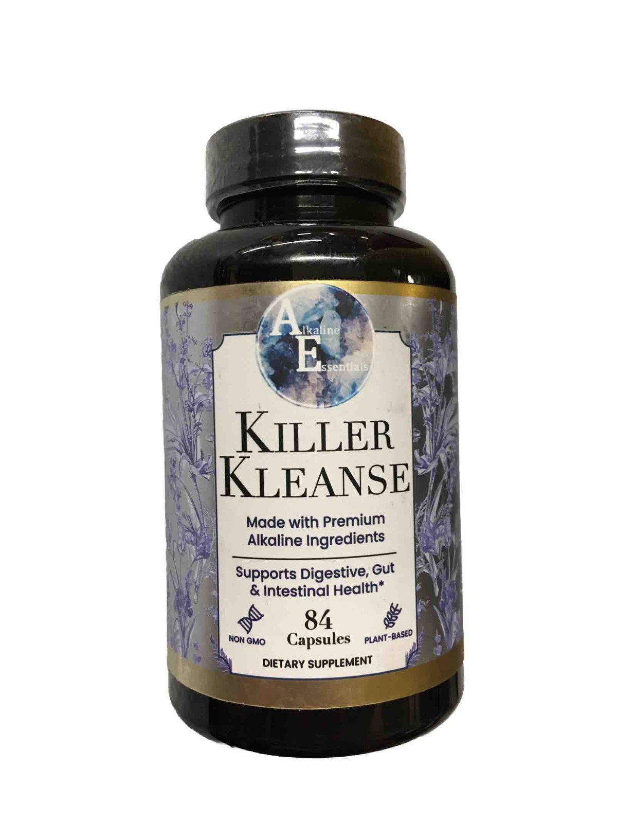 Killer Kleanse Dietary Supplement By Alkaline Essentials 84capsules SEALED 07/26