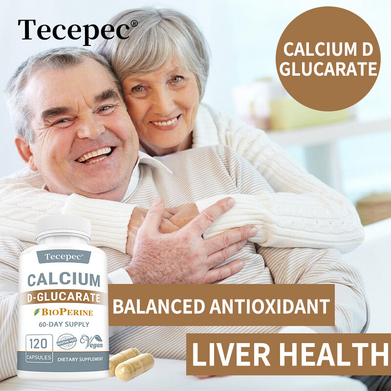Calcium D-Glucarate Supplement Balance Body Cells Health,Support Liver Health