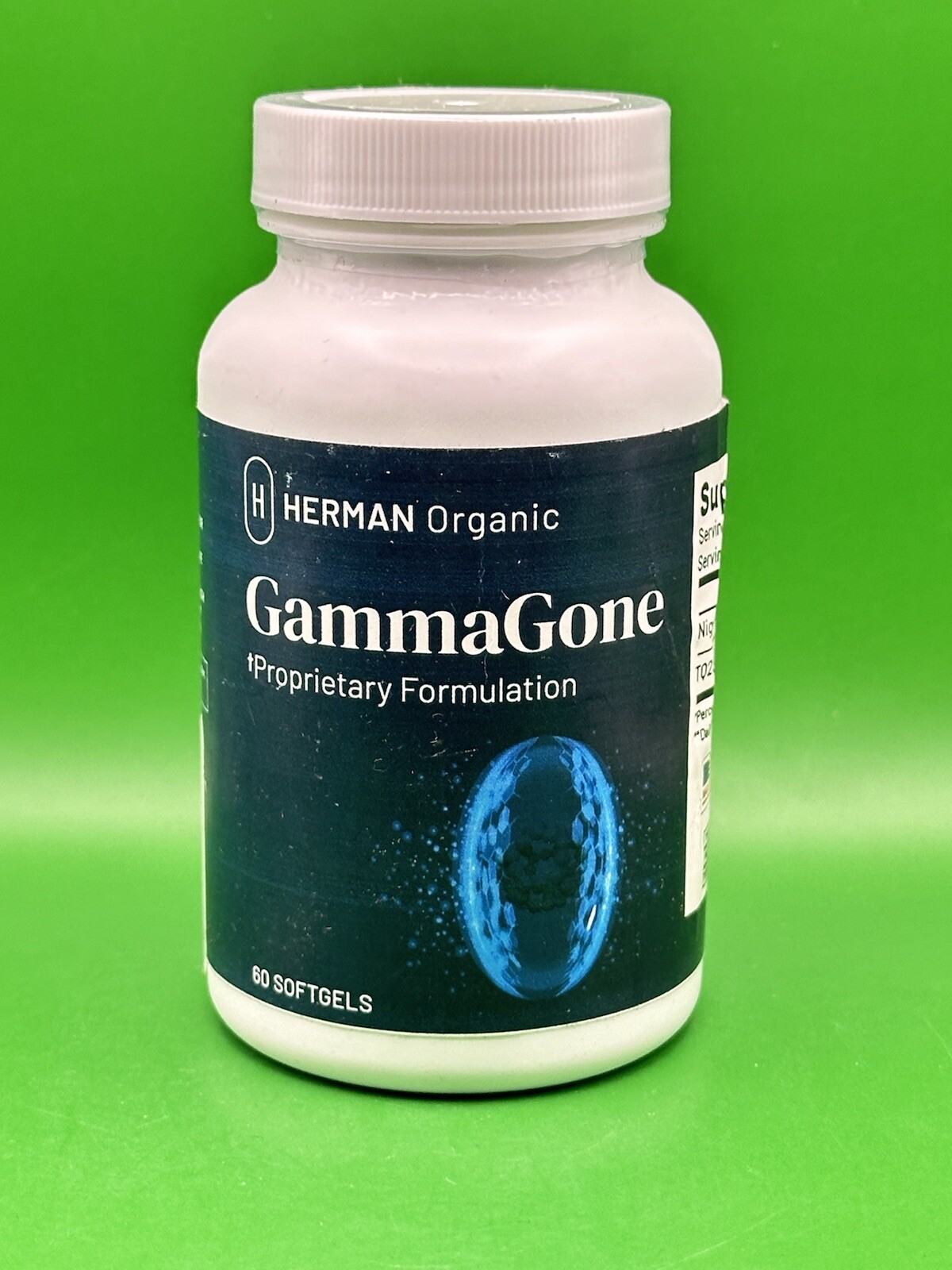 Herman Organic GammaGone Proprietary Formulation 60 Softgels Exp 12/2027