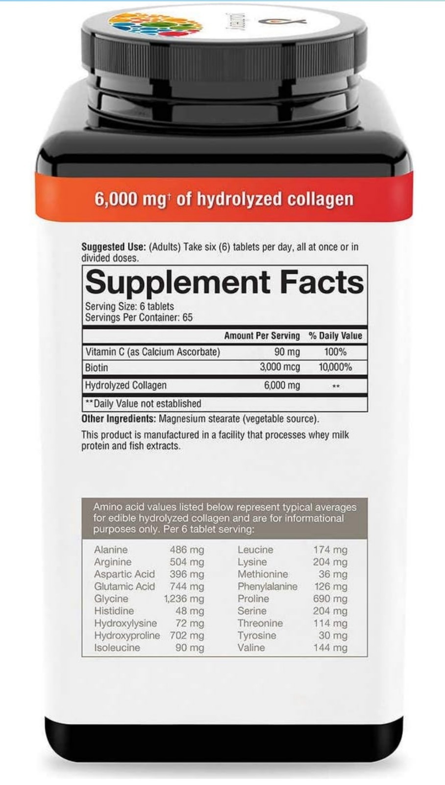 youtheory Collagen Plus Biotin, 390 Tablets Skin Hair Nails EXP 05/2026