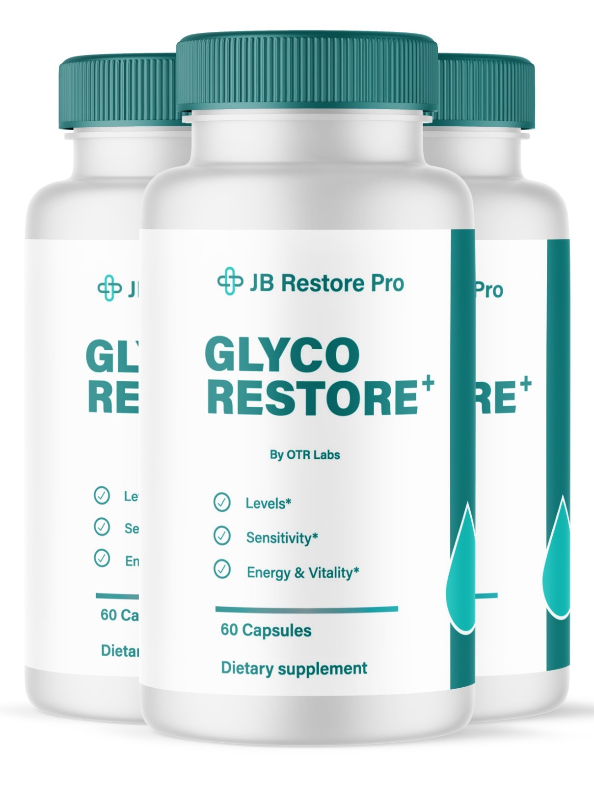 Glyco Restore Blood Health Support Dietary Supplement 180 Capsules JB Restore