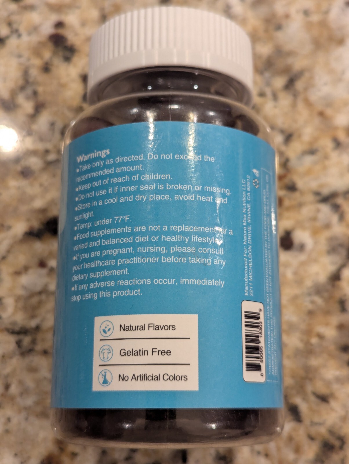 Careleaf Ashwagandha Stress Relief 3000mg Strawberry 60 Gummies exp: 4/2026