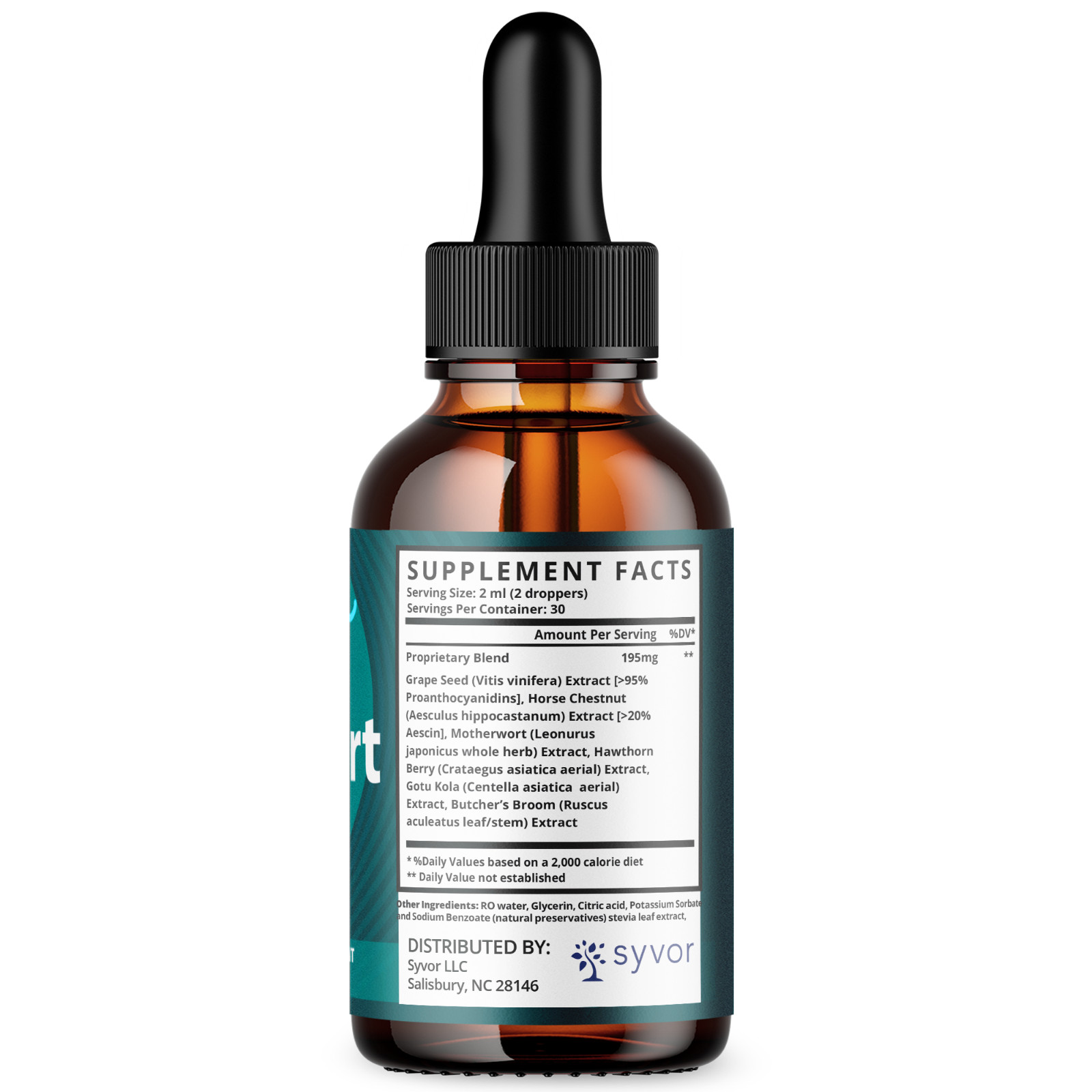 Audifort Ear Health Suppport Drops Natural Formula Hearing Supplement 30 Serves