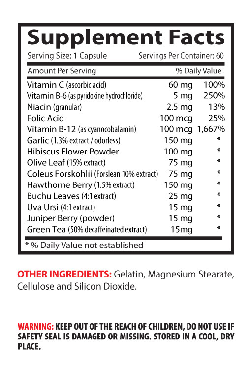 Blood Circulation – Blood Pressure Support 707mg – Blood Pressure Pills 6B