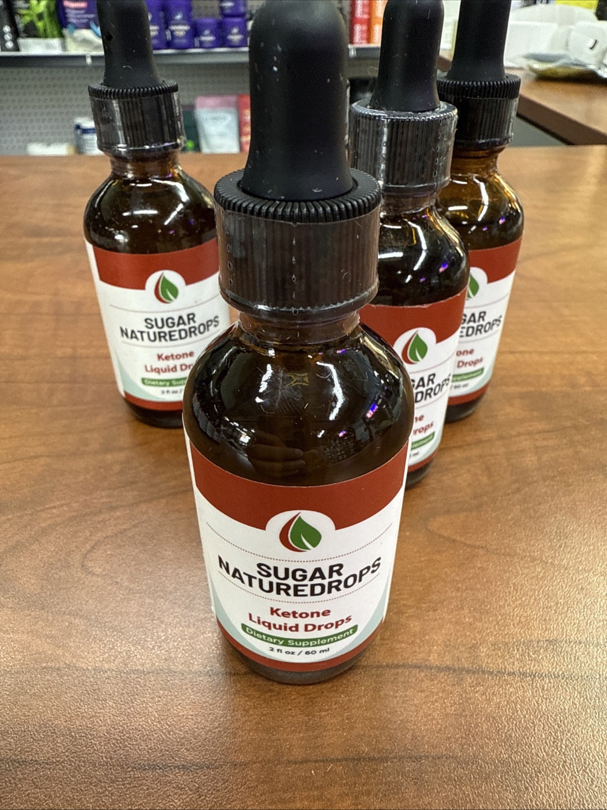 Sugar NatureDrops Ketone Liquid Drops Pack Of 5 Exp. 01/2028