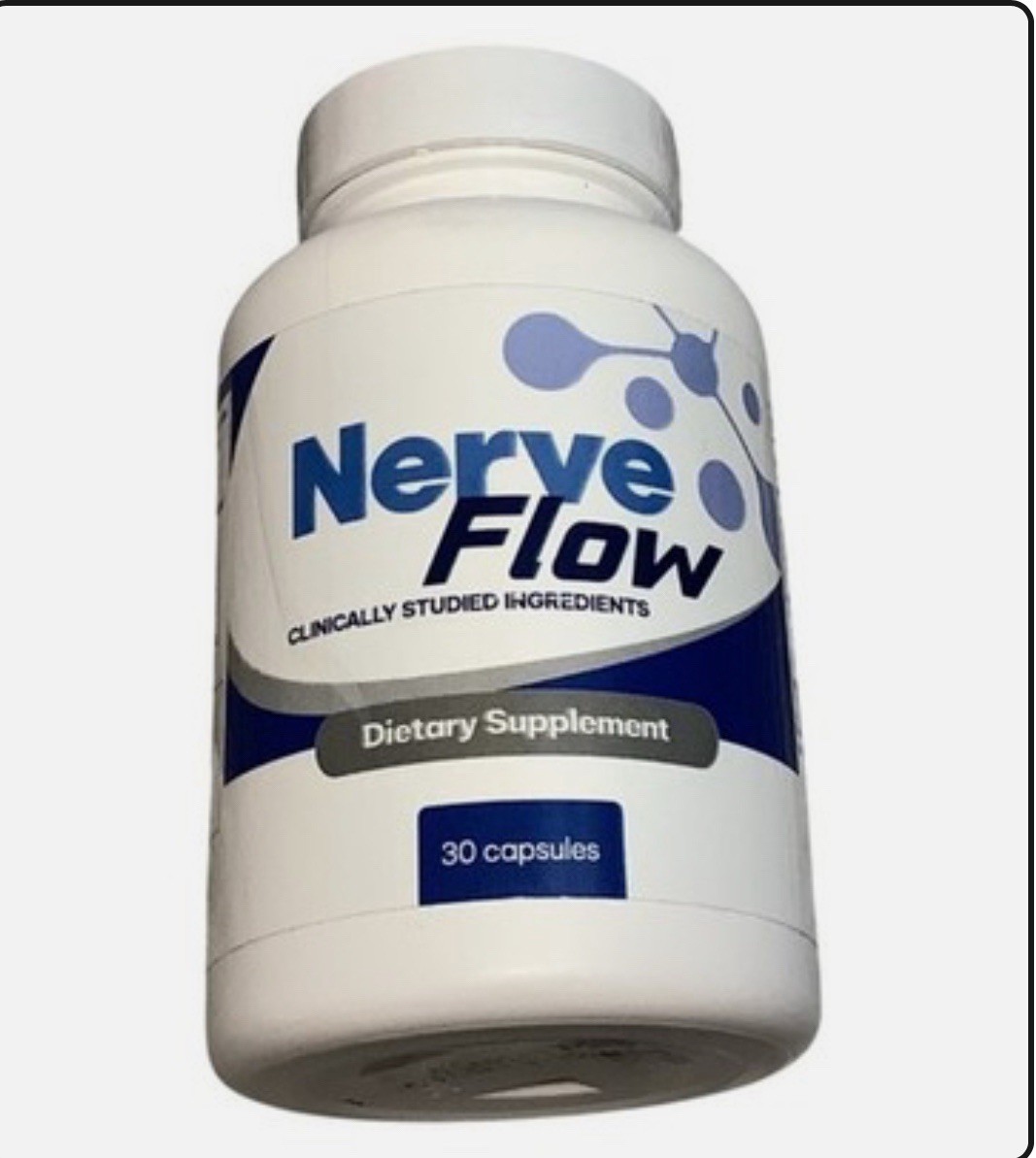 Nerve Flow Nerve Health and Function Support Dietary Supplement 30 Capsules