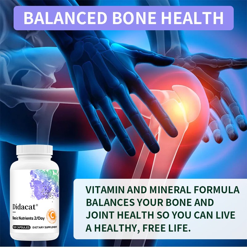 Multivitamin Daily | All-in-One for Immune, Skin & Energy, 30/60/120 Capsules