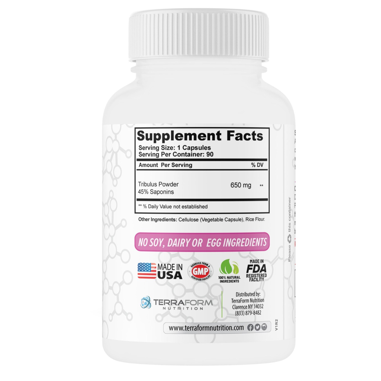 Tribulus Terrestris for Women – Natural Libido Booster – 90 Capsules