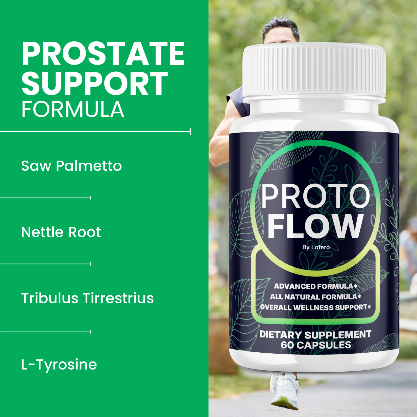 ProtoFlow Prostate Capsules Proto Flow Health Formula Supplement Reviews (60 ct)