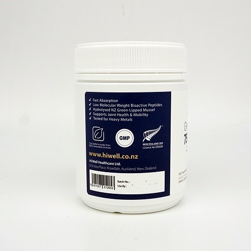 Hi Well Premium NEW ZEALAND Green Mussel 7500+ 300 Capsules