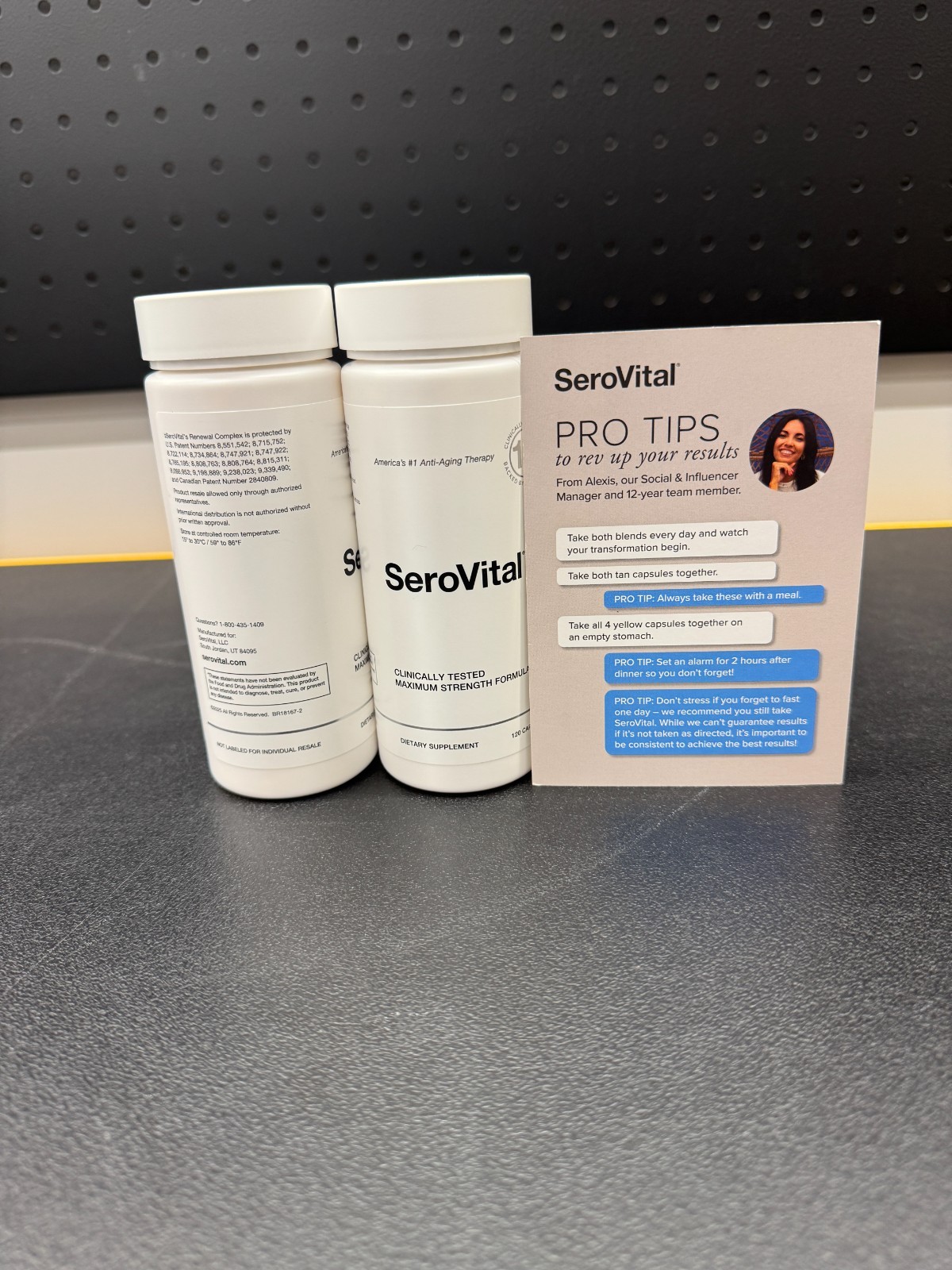 SeroVital Renewal Complex 240 Count 60-Day Premium for Women Exp:03/2028
