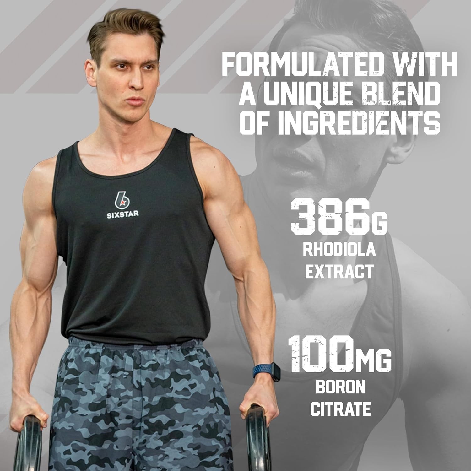Six Star Nutrition Testosterone Booster for Men – 60 Pills