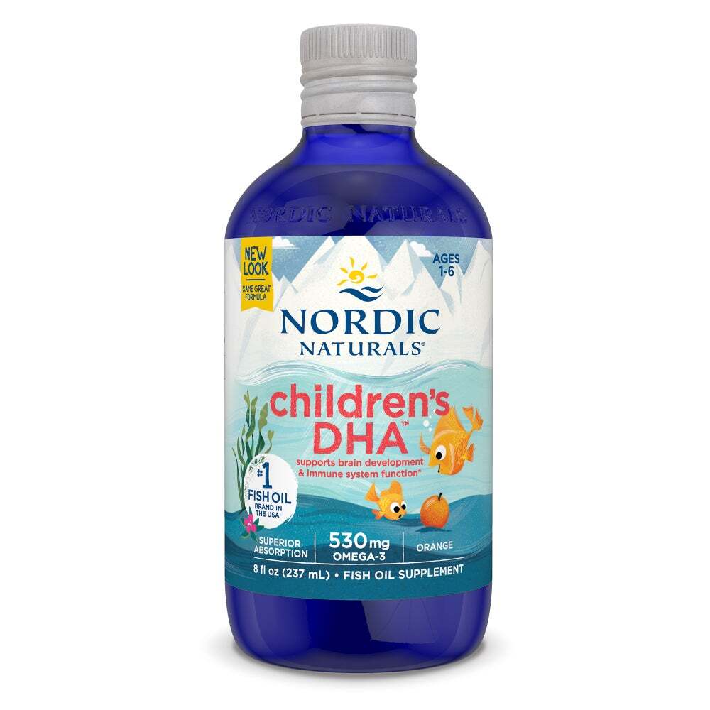 Nordic Naturals Children’s DHA Liquid – Omega-3 DHA Oil For Kids, 8 oz
