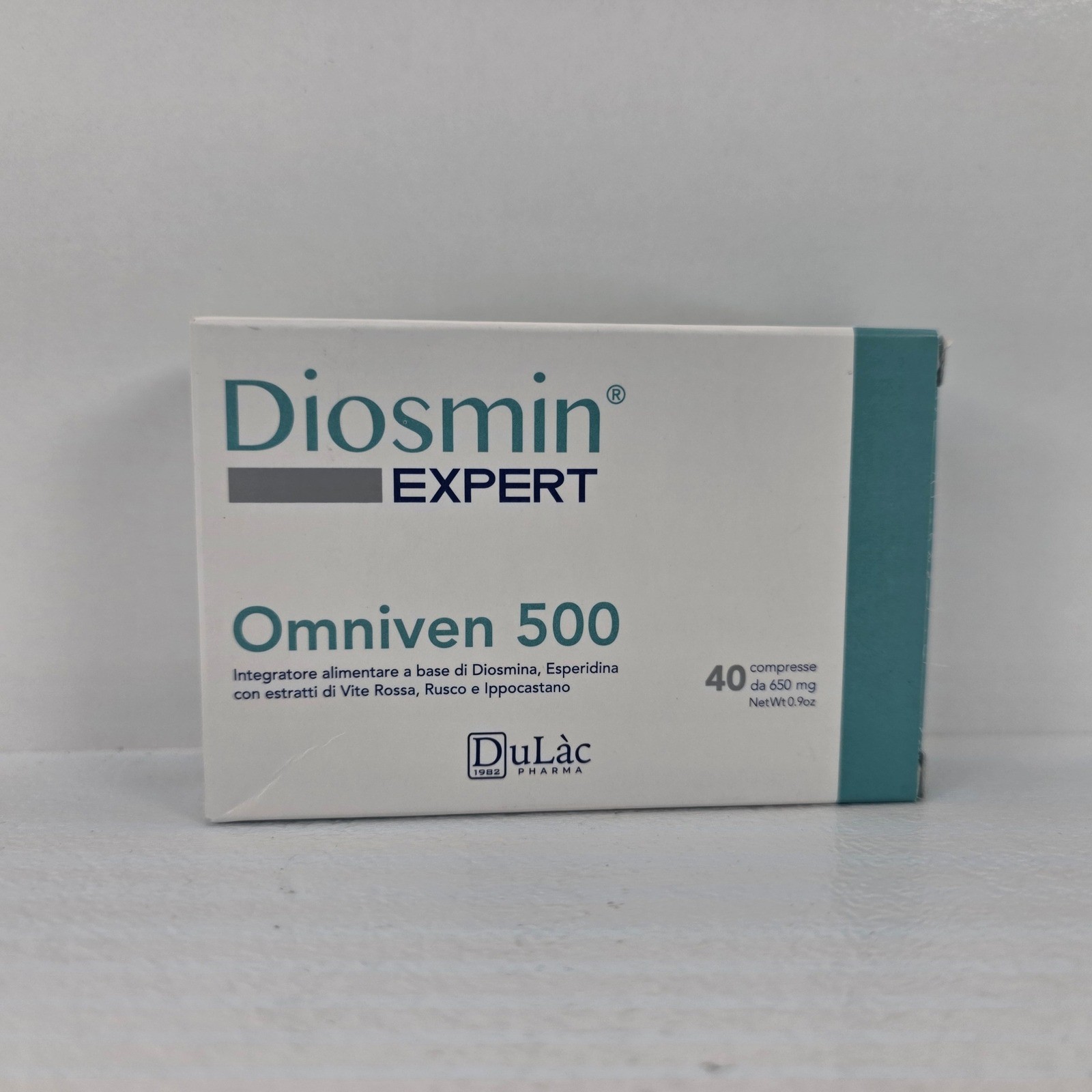 Dulac Pharma Diosmin Expert Omniven 500 Circulation 40 Tablets EXP 01/2027
