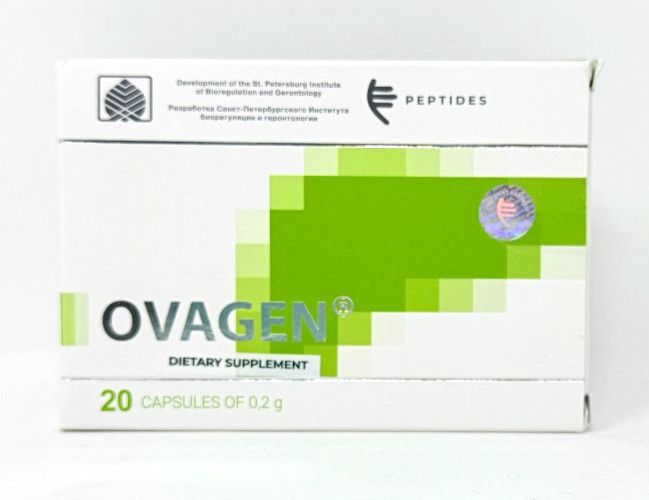 Ovagen – Synthesized Liver Peptides Bioregulator 20 Capsules