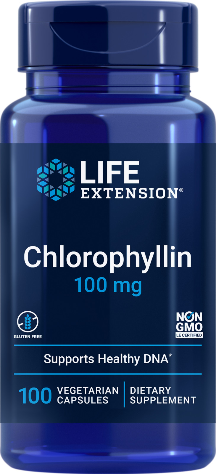Life Extension CHLOROPHYLLIN 100 MG 100 Veg Caps